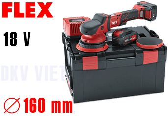 Máy đánh bóng pin Flex XFE 15 150 18.0-EC/5.0 Set