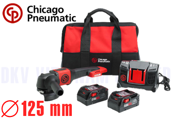 Bộ máy mài góc Chicago Pneumatic CP8350 Pack 6.0Ah